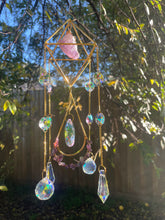 Load image into Gallery viewer, Caged crystal sun catchers
